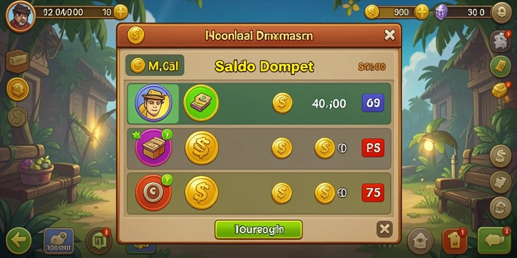 Tangkapan layar menampilkan mode multiplayer dengan teman-teman.