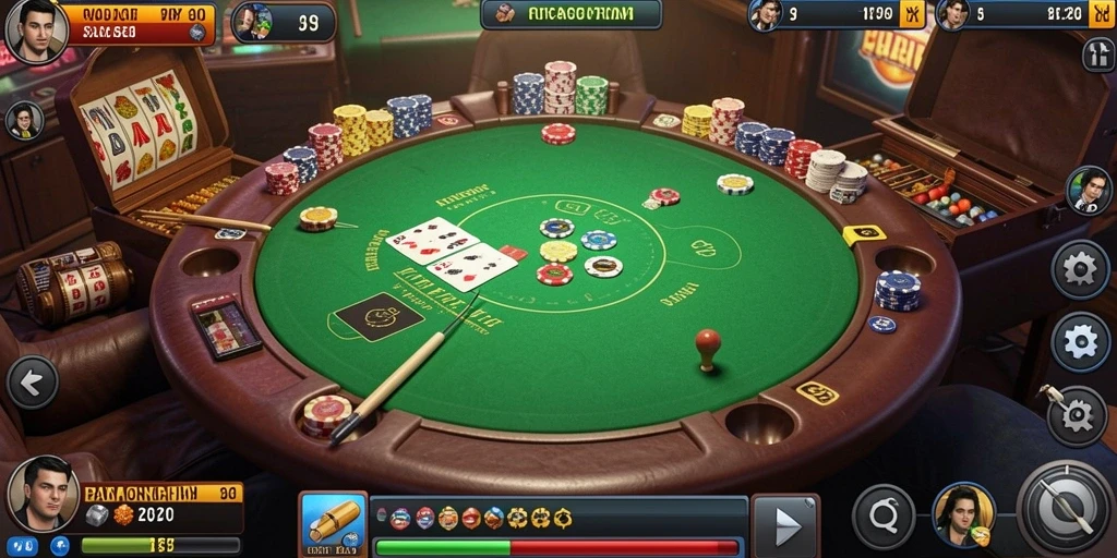 Pengguna berinteraksi dalam mode multiplayer yang seru.
