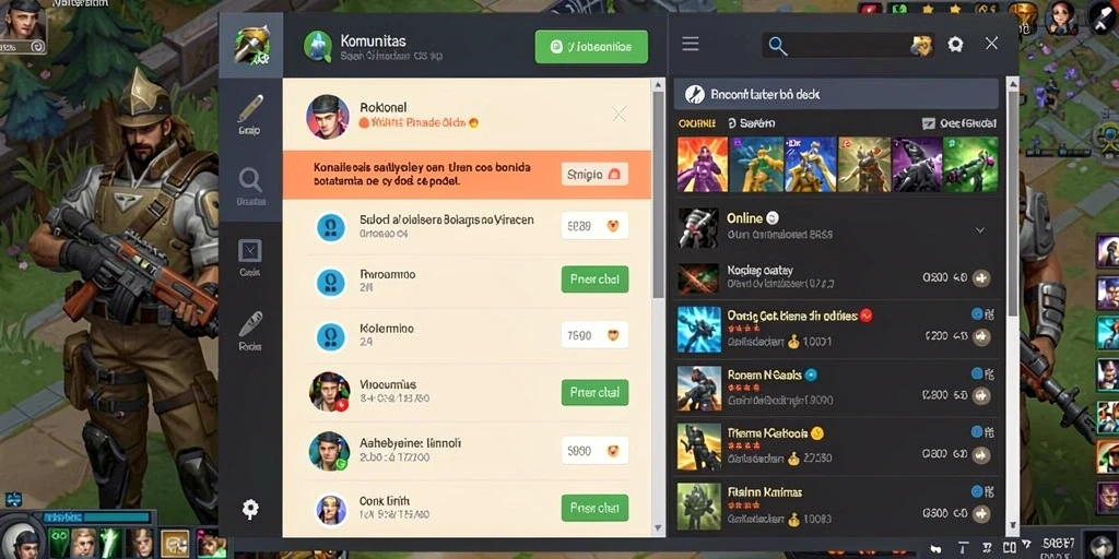 Screenshot menampilkan grafis indah dari hutan fantasi.